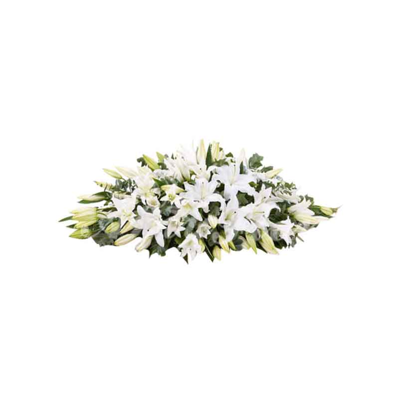 Ramo funebre de Lirios blancos