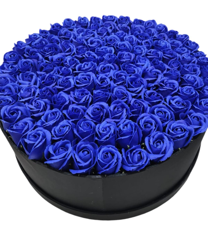 Caja Corazon de 150 Rosas