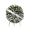 Corona De Rosas y Baby Breath