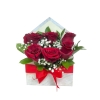 Arreglo En Sobre de 6 Rosas 