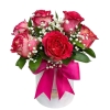 Arreglo caja de 8 rosas